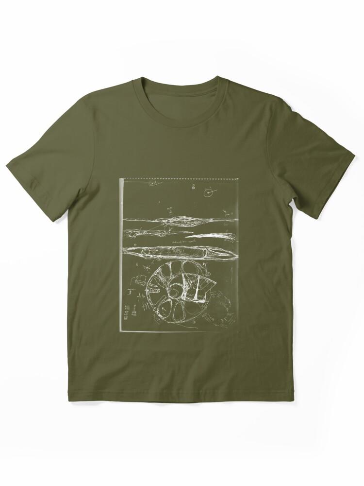 Thought on Electromagnetic Induction and Flight (black ) Essential Unisex T-Shirt