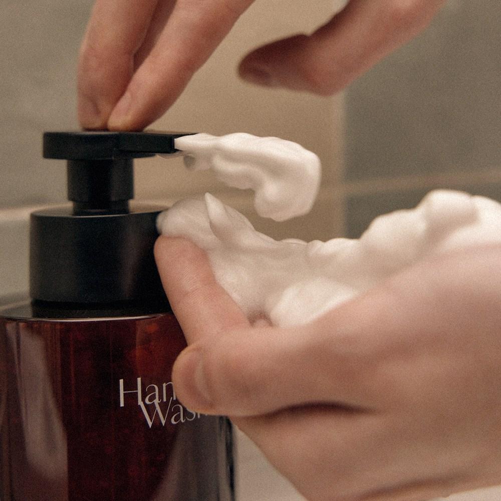 Hetras Perfume Bubble Hand Wash Hotel Wood, 515ml, 8 units
