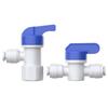 1/4" 3/8" 1/2" BSP Male Female Elbow Push Shut Ball Valve POM Connector Food Grade Purifies RO Filter Reverse Osmosis System