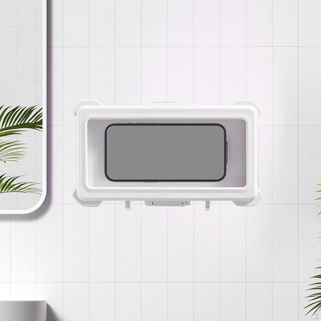Shower Phone Box Waterproof Universal Anti-Fog Mobile for Wall