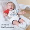 David Bella Baby Boy Striped Cotton Summer Romper