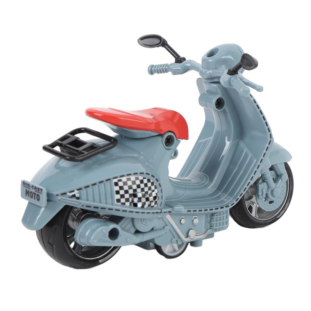 Legierung Damen Motorrad Modell Fahrzeug Sammlerstück Motorrad Modell Ornament für Kinder Kinder Blau