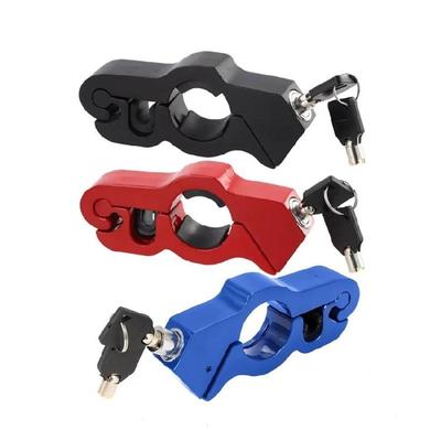 Motorfiets Anti-diefstalapparaat Aluminium Stuur Veiligheidsslot Compact Motorfiets Slot Eenvoudige Installatie voor Reizen