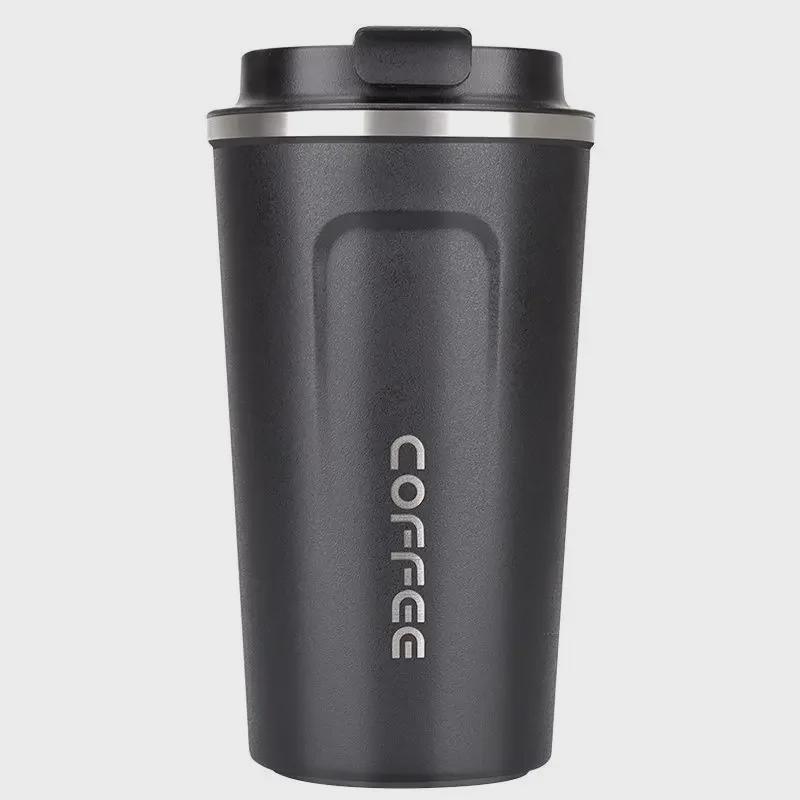 Portable Stainless Steel Insulated Coffee Cup for Men and Women - Elegant, High-Grade, Perfect for Office and Travel