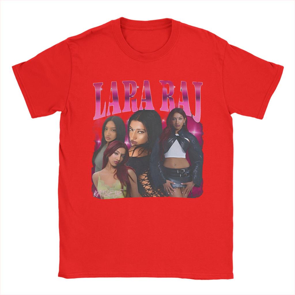 Katseye Lara Raj T-Shirts Men Funny Pure Cotton Tees Crew Neck Short Sleeve T Shirt 4XL 5XL 6XL Tops