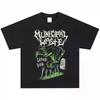 2025 Municipal Waste Band T-Shirt Rock American Retro Street Heavyweight Trendy Kurzarm Vintage Hochwertig Luxus