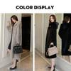 Winter Oversized Long Hooded fur Coat Women Trendy Female Warm Overcoat Vintage Casual Loose Faux Fur Coats Plush Coats