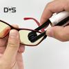 Soluție de curățare a lentilelor de ochelari Dispozitiv de îndepărtare a zgârieturilor pentru ochelari Ochelari tehnic din microfibră Kit portabil de curățare a ochelarilor Mini perie pentru ochelari de soare pentru călătorii