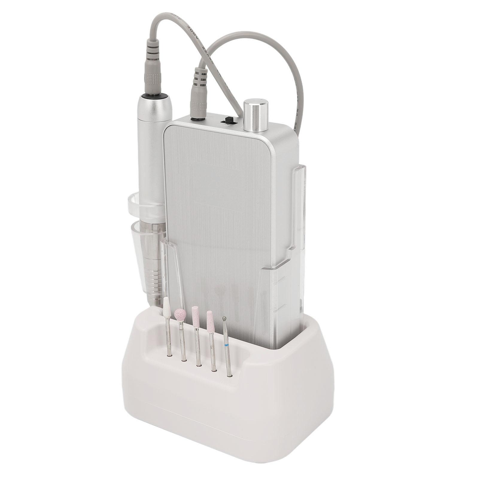 

35000 об/мин маникюрный педикюрный набор электрический портативный перезаряжаемый аккумулятор 2600 мАч дрель для ногтей EU PLUG