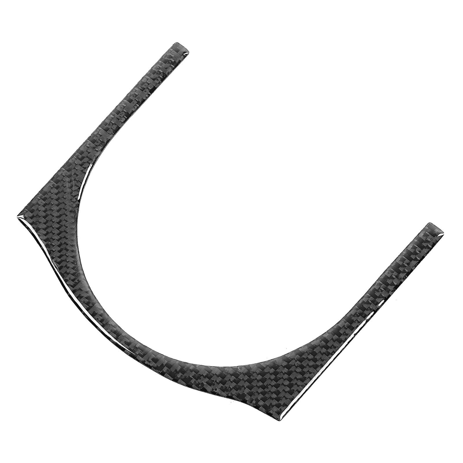 

Central Armrest Cup Holder Trim Strip Carbon Fiber Interior Decoration Fit for Prius 20122015 LHD