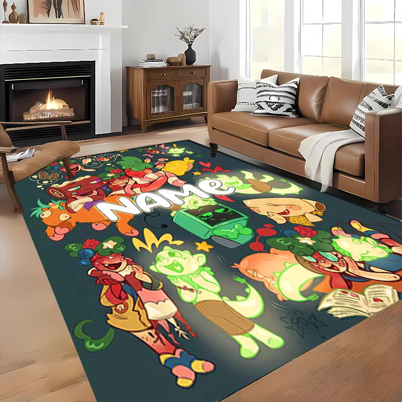 Custom personalization game Dandy's World Area Rug - Perfect For Kitchen, Bathroom,Laundry Room Decor Large Size Available,Gift All Seasons