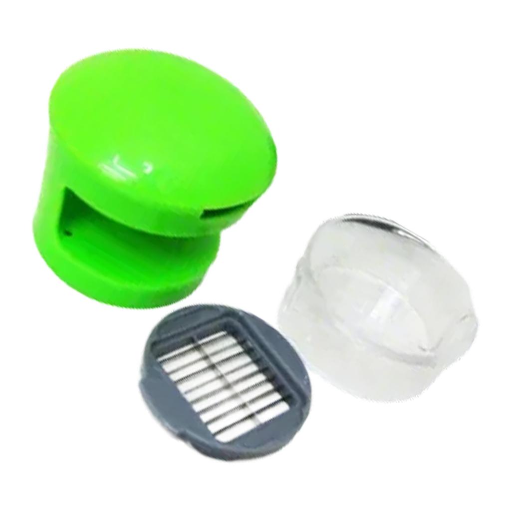 Garlic Press Chopper Manual Mincer Slicers Grater with Storage Container Vegetable Cutter Kitchen Tool Easy To Clean