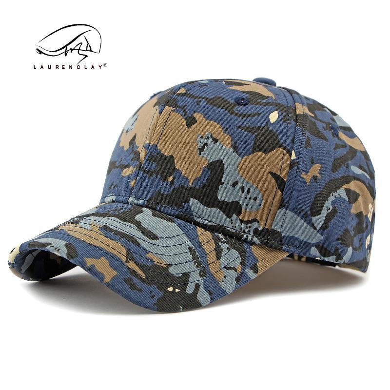 Hat Men's Camouflage Cotton Baseball Cap Outdoor Sunscreen Sports Cap Hard Top Women's Casual Versatile Trend