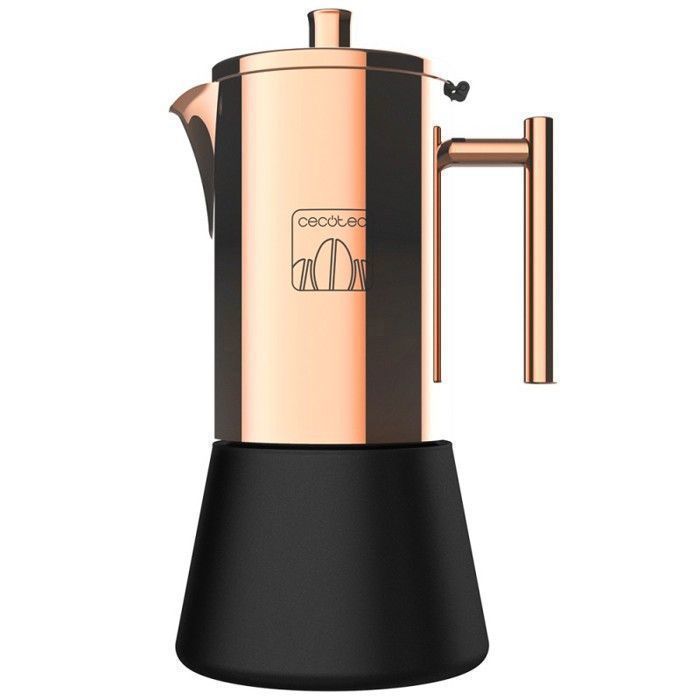 Cecotec Cafetière moka en acier inoxydable Cumbia Moking 200