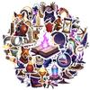 35pcs-100pcs Mystical Fantasy Decals Gothic Occult Stationery Stickers DIY Stickers For Laptop Luggage Phone
