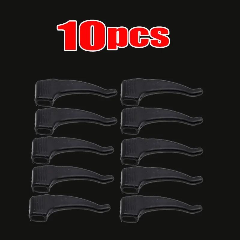2/60pcs Silicone Soft Anti-slip Ear Hooks Women Men Antiskid Glasses Leg Ear Sleeve Clear Anti-fall Eyewear Holder Accessories