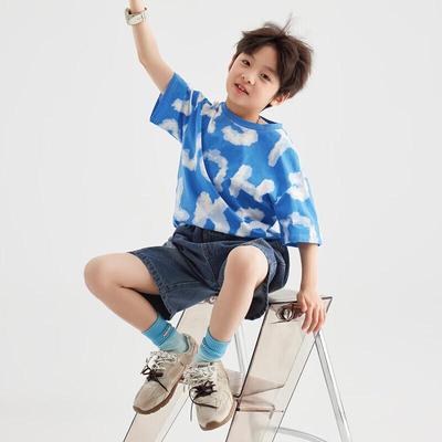 Boys' Cotton Cooling Short Sleeve T-Shirt
