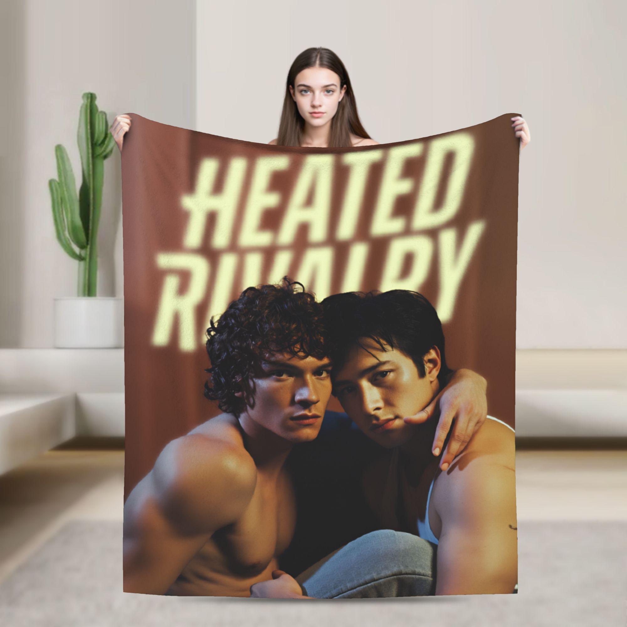 

Heated Rivalry Blanket Soft Fluffy Plush Throw Blanket For Home Decor Picnic Flannel Bedspread Bed Cover 130x150cm