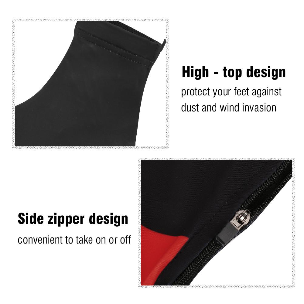 1 Pair Windproof Dustproof Cycling Bike Sports Shoes Cover Overshoes Protector (XXL)