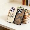 The Lord of the R-Rings Map  Phone Case For iPhone 17,16,15,14,13,12,11 Plus,Pro Max,XS,Colored Silver Plated Inside Cover