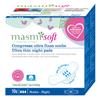 Soft Pads for Heavy Flow, Ultra-thin Sanitary, with Wings Masmi 10 Pcs.