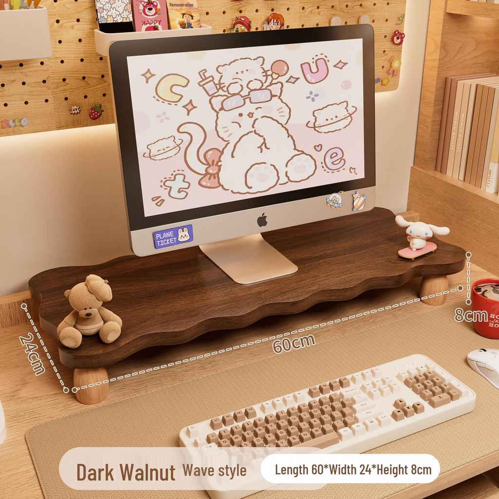 Desktop Monitor Stand & Keyboard Bracket