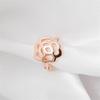 [Onm] Onm 14K Gold Needle Rose Gold Rose Flower Earring Ring Piercing (S9594204)
