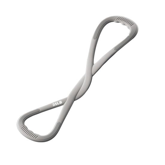 Silikonová fitness odporová guma Protiskluzová osmičková cvičební elastická guma 25/35 liber Muži Ženy Paže Rameno Strečink Silový trénink Napínací lano