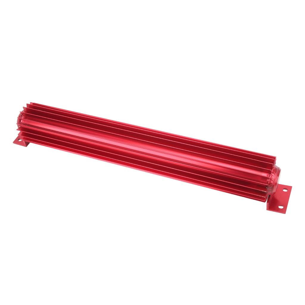18in Aluminum Finned Oil Cooler Fast Cooling Anodized Fit for Car Truck