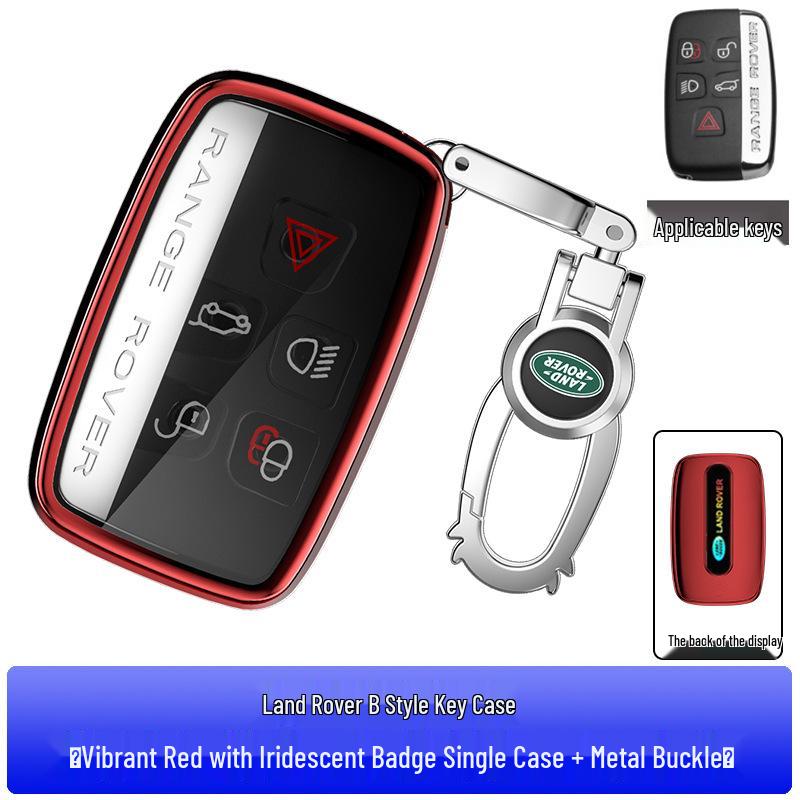 Land Rover Range Rover Key Case for Discovery Sport, Velar, Defender, Freelander, and Evoque.
