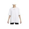 New Nike Sportswear Essential Women's Oversized Short-sleeve T-Shirt White DX7911-100