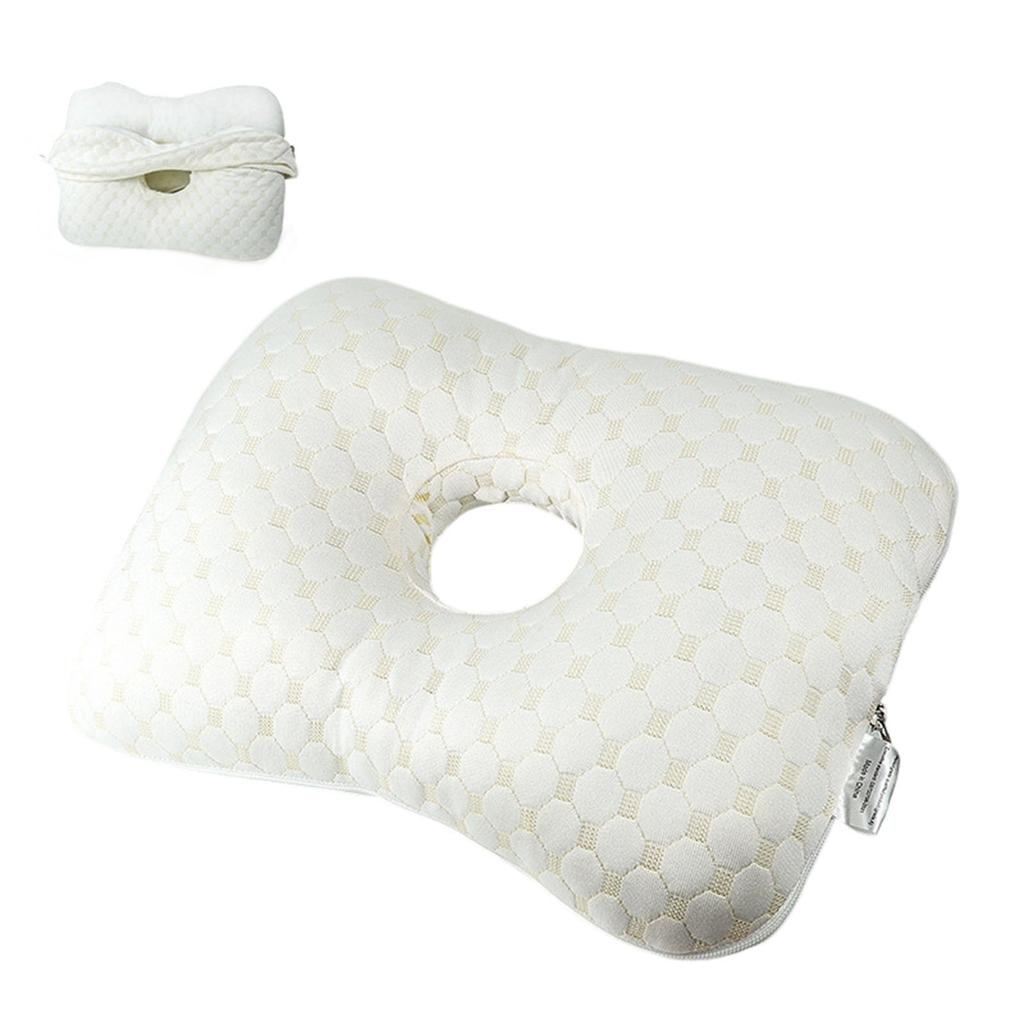 Single Hole Ear Pillow, Ear Pillow For Elderly Patients, Ear Pillow With Holes, Adult Beauty Salon Pillow