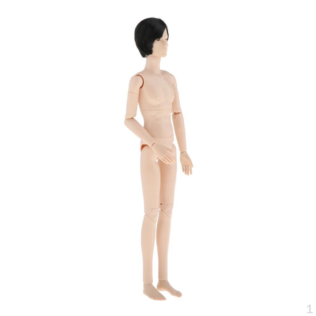 Doll Body With 3 Making Accessory White Skin