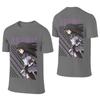 Mahou Shoujo Madoka Magica Homura Akemi Soft And Glutinous Reversible Tshirt Lazy Vibe Solid Color Basic Tee