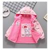 Girl S Big Kids Two Sided Fleece Lined Thick Fashion Jacket