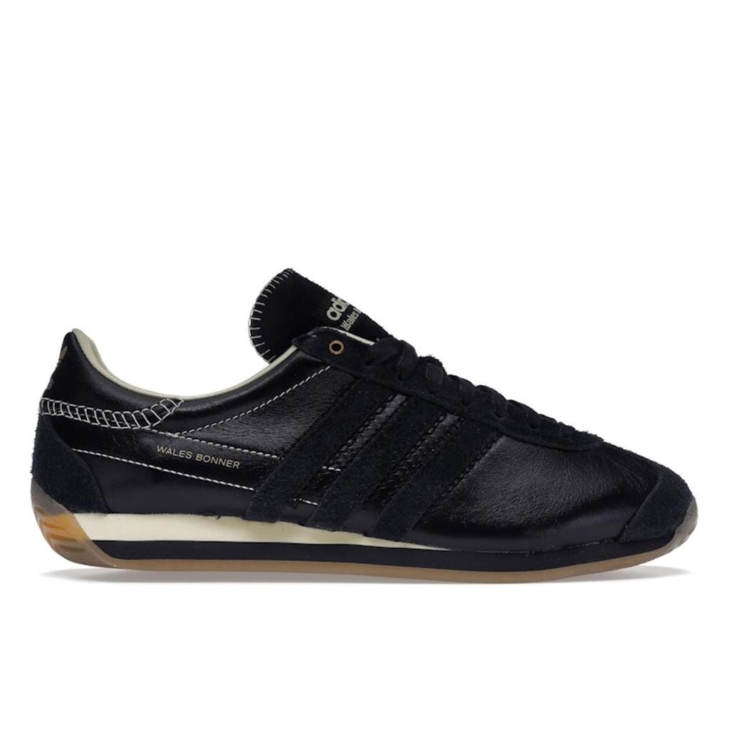 Wales Bonner X Adidas Country Black Easy Yellow Unisex Sneakers Core-Black GY1702