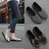 Damen Sandalen Frühling/Sommer Atmungsaktiv Gewebt - Handgemacht, Bequem, Modisches Flaches Design