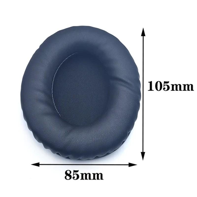 Амортизирующее ощущение Комфорт Подушка для наушников Овальная подушка для наушников Губчатая кожаная подушка