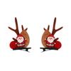 Christmas Antler Hair Clips New Year Hair Clips Elk Antler Duckmouth Hair Clips Cute and Sweet Headwear