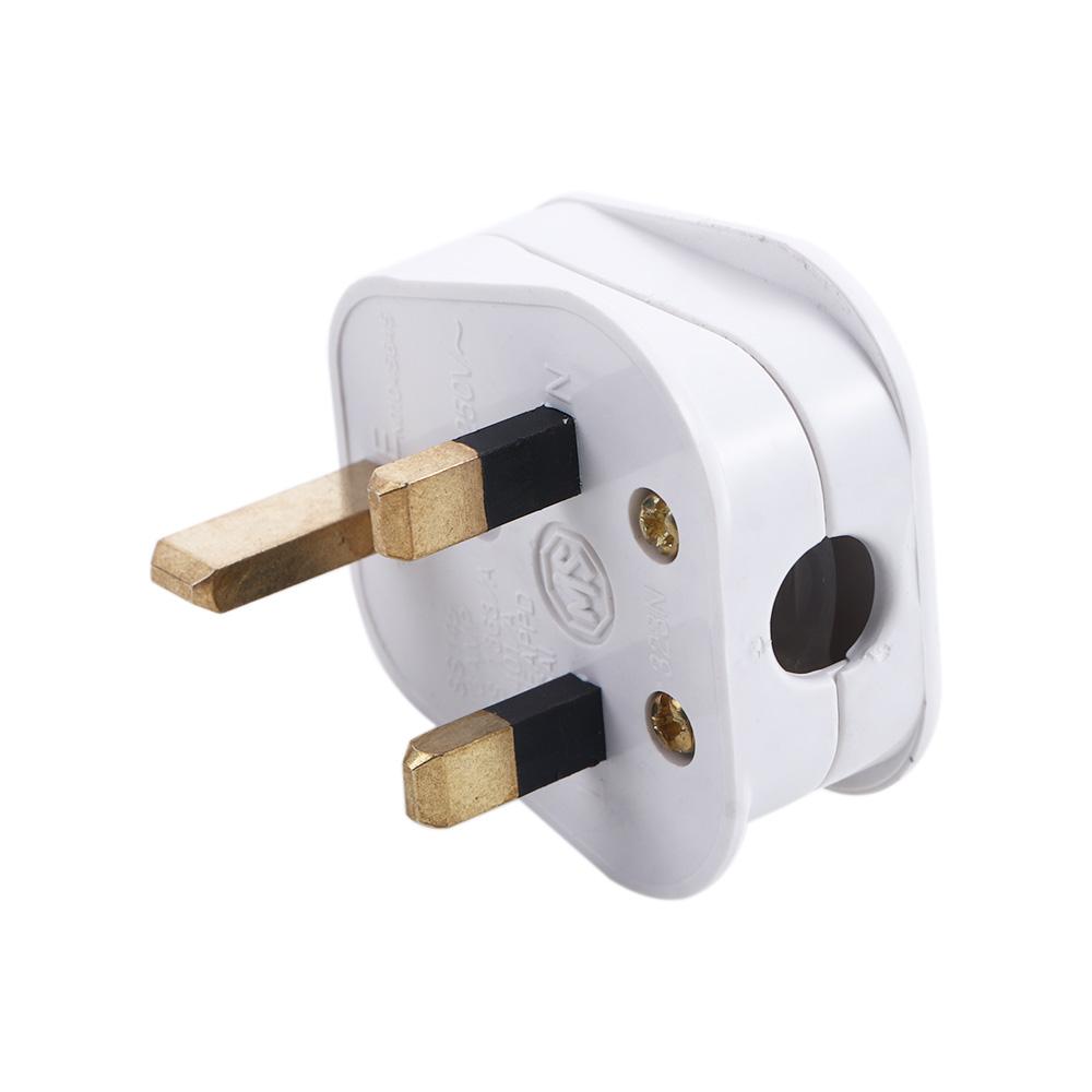 13A Detachable 3 Cores Triangle Hardware Accessories Assembled Power Plug Wiring Head Adapter Converters