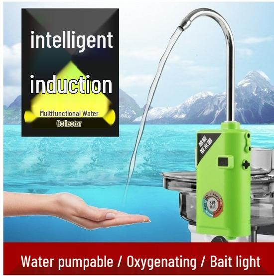 Smart Sensor Fishing Water Dispenser & Multi-Functional Hand Washer Pump with Oxygenator