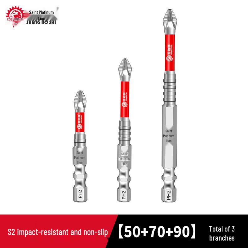 Magnetic Anti-Slip Phillips Head Bit Set for Electric Drill and Screwdriver