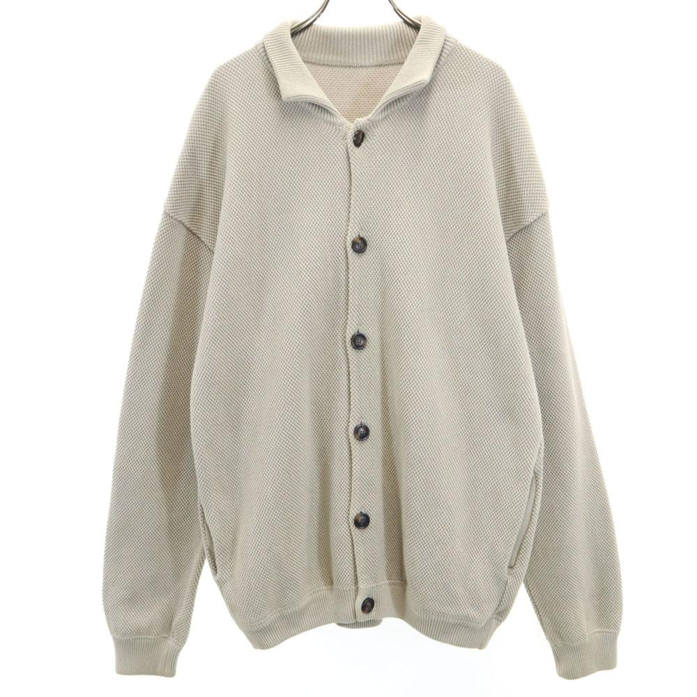 crepuscule made in Japan Cotton knit Jacket 1 beige Men's Used