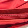 Prada B8725 Logo Tote Bag, Shoulder Bag, Triangle Plate Hand Bag Nylon Red
