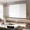Projection Screen, 120-Inch 4K 4:3, Folding Tripod, Height Adjustable, White