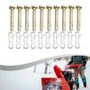 10 Piece Shear Pins and Cotter Pins Set Model 73804155 for Craftsman Snow Blowers for Snow Removal Equipment Repair