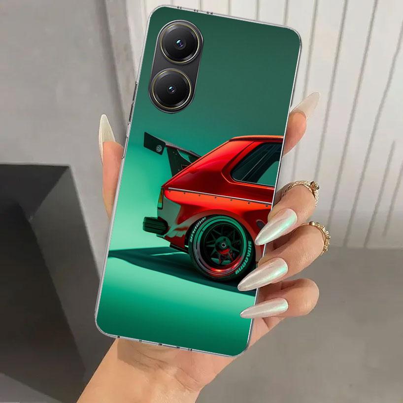MK1 Golf Vintage Car Phone Case for Xiaomi Poco X5 X6 X7 Pro F7 Ultra M7 Redmi 15 15C 13 13C 12 12C 10 10A 10C 9 9A 9C 9T Shell