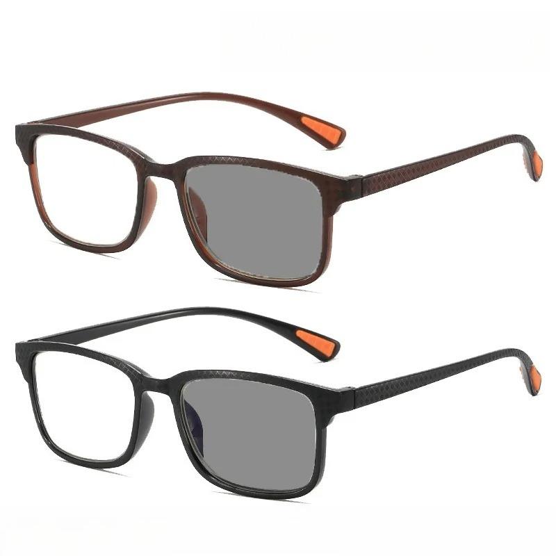 New Ultra Light Photochromic Outdoor Sunscreen Reading Glasses Sports Oriented Blue Light And Uv Resistant Presbyopia Glasses