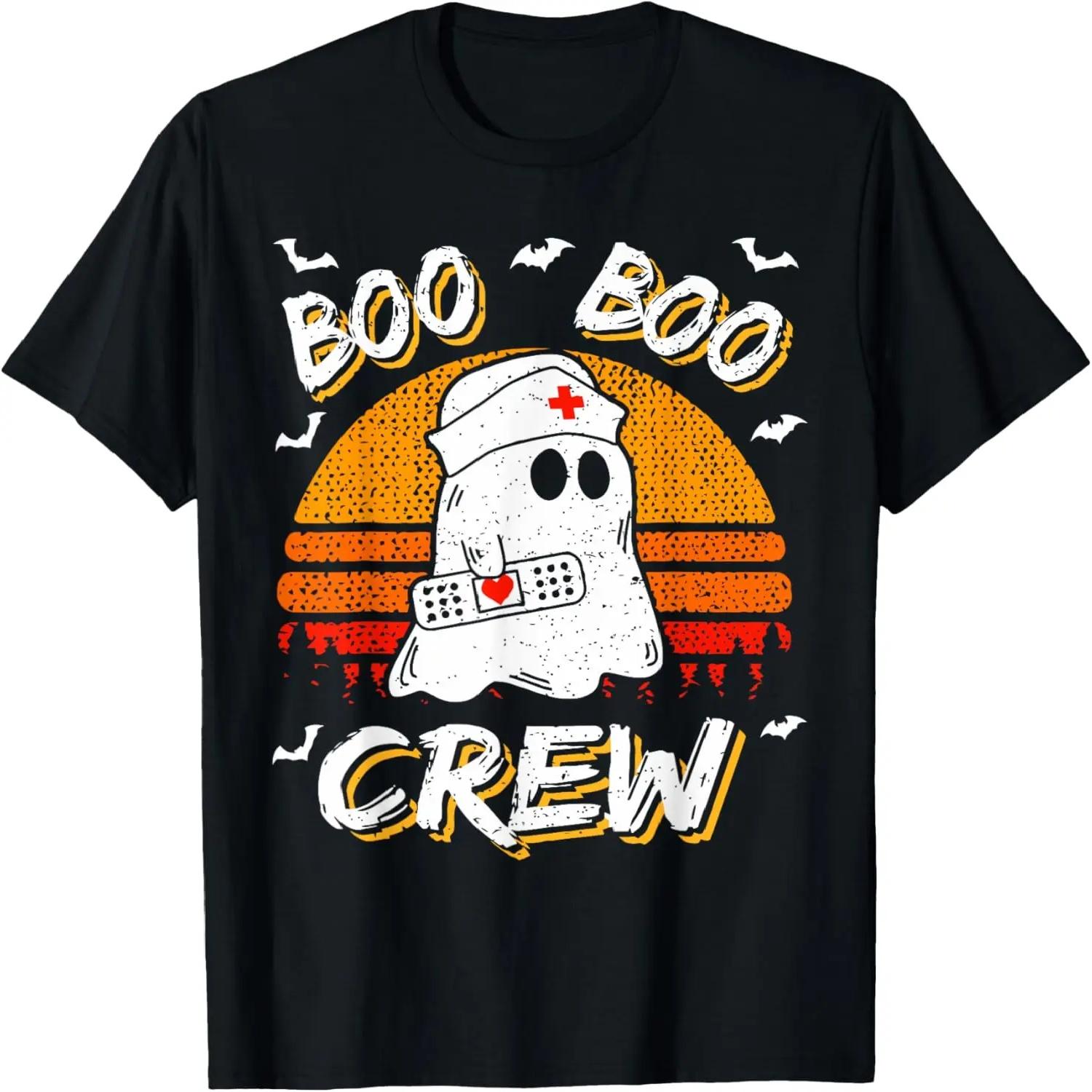 

Boo Boo Crew Nurse Lazy Halloween Costume Fun Gift T-Shirt XXXXXL різнокольоровий