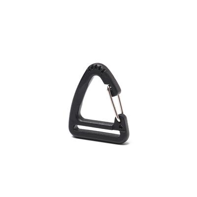2/5pcs Camping Hiking Outdoor Tool Plastic Alloy Spring Quickdraws Clip Hooks Keychain Belt Buckles Triangle Carabiner